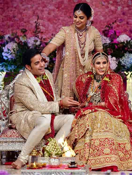 Akash Ambani shloka mehta