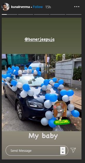 Puja Banarjee and Kunal Verma welcomed thier son's