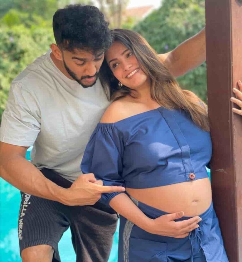 Anita Hasanandani her pregnancy time with husband Rohit Reddy