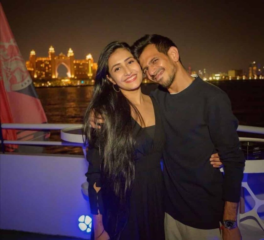 Yuzvendra Chahal and Dhanashree Verma