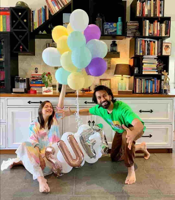 Nakuul Mehta and Jankee Parekh