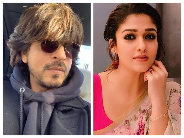 Nayanthara and Shah Rukh Khan
