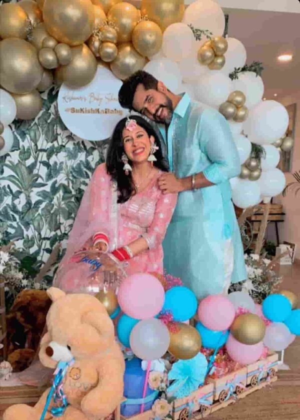 Kishwer Merchantt baby shower