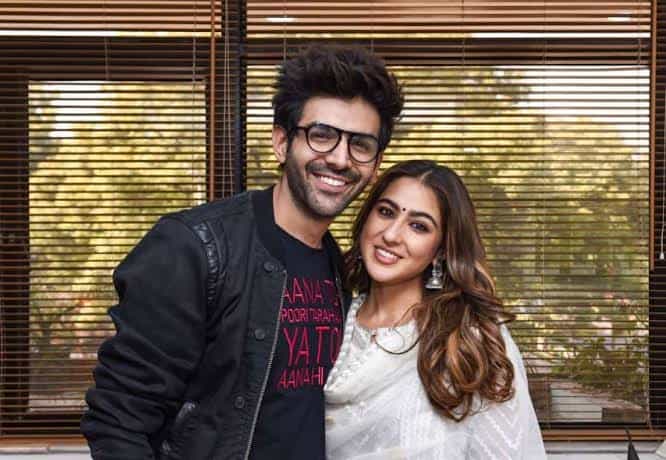 Sara Ali Khan and Kartik Aaryan