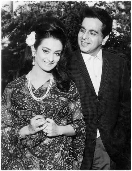 Dilip Kumar and Saira Banu
