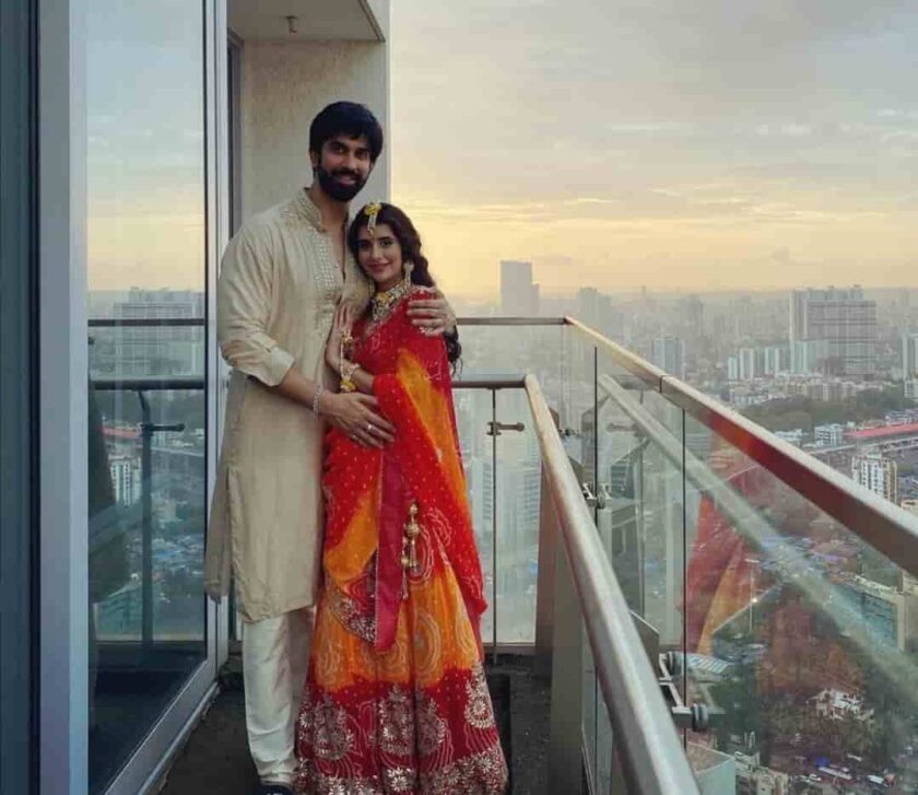 Charu Asopa And Rajeev Sen (2)