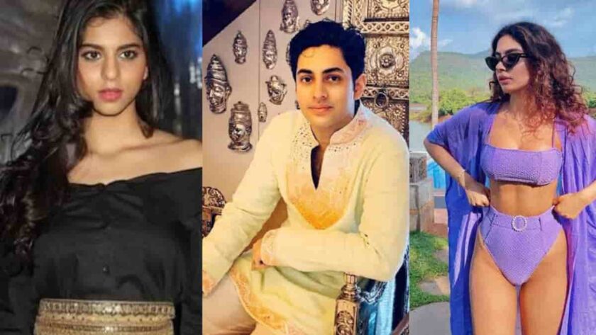 Suhana Khan, Agastya Nanda and Khushi Kapoor