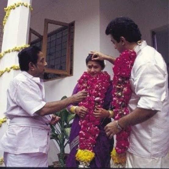 Kamal Haasan and Sarika Thakur