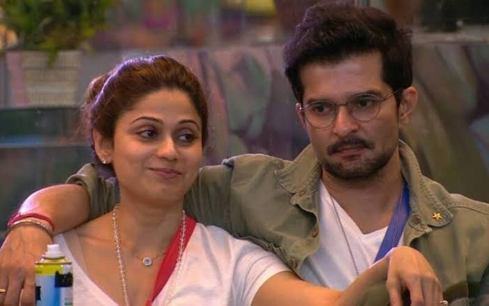 Raqesh Bapat and Shamita Shetty