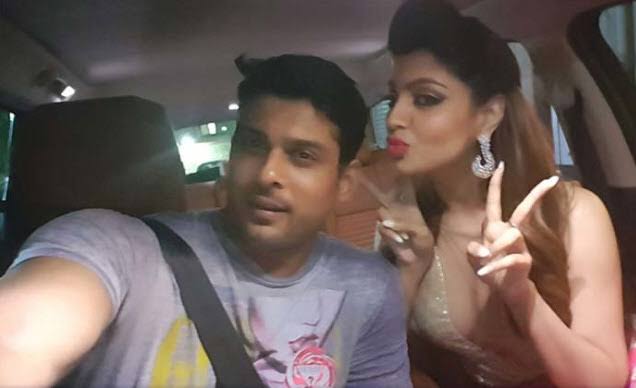 Sidharth Shukla and Akanksha Puri