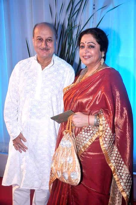 Anupam Kher and Kirron Kher