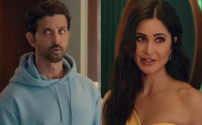 Katrina Kaif and Hrithik Roshan