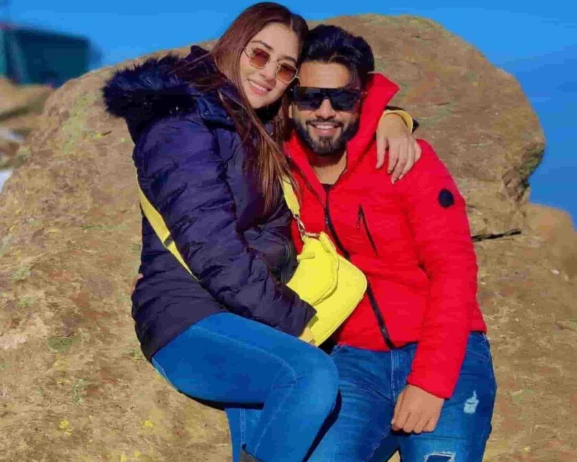 Disha Parmar and Rahul Vaidya