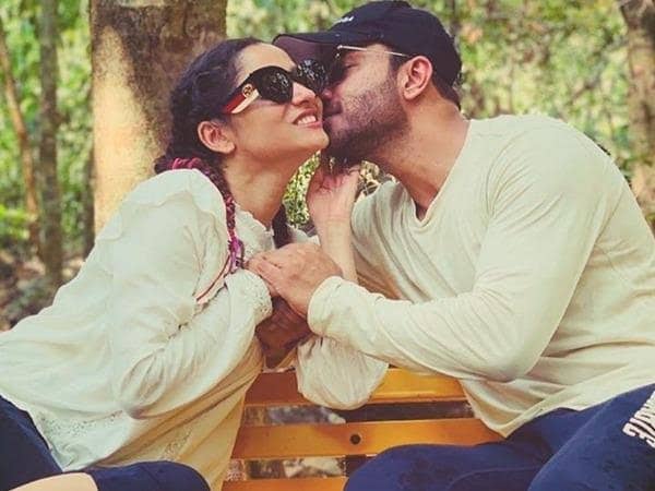 Ankita Lokhande and Vicky Jain