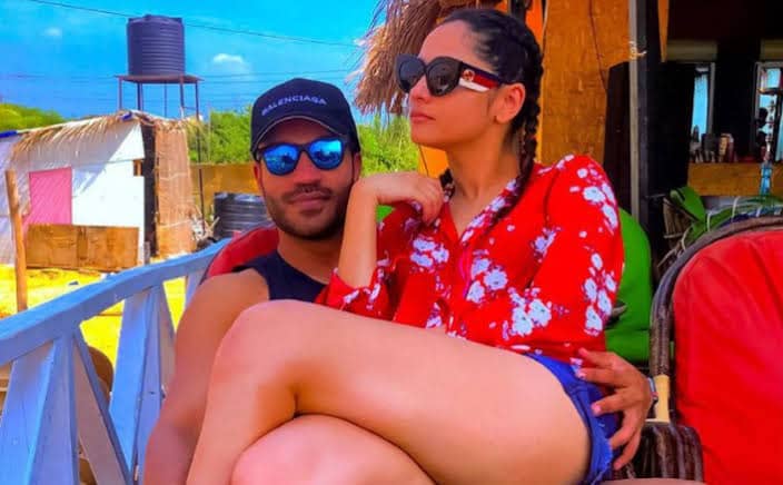 Ankita Lokhande and Vicky Jain