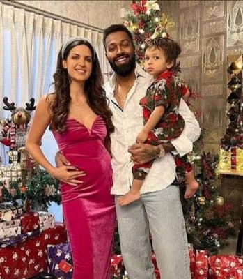 Natasa Stankovic and Hardik pandya