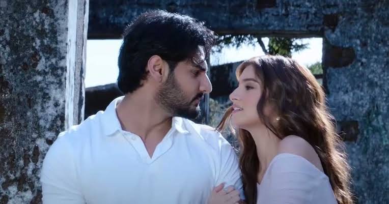 Ahan shetty and Tara Sutaria