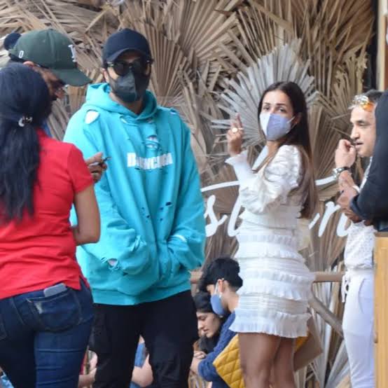 Arjun Kapoor and Malaika Arora