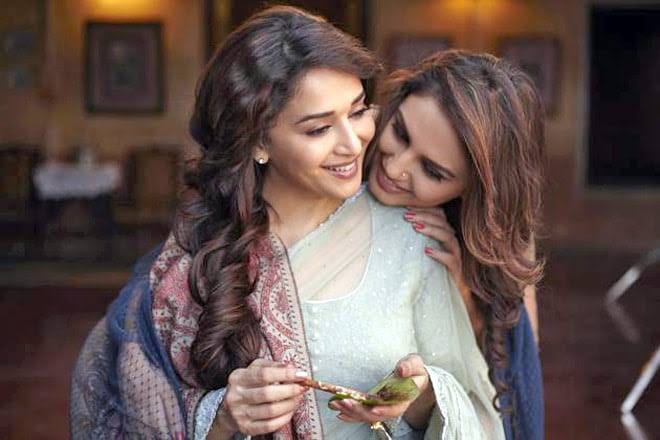 Madhuri Dixit and Huma Qureshi