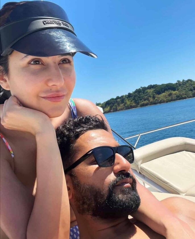 Katrina Kaif and Vicky kaushal's romantic picture