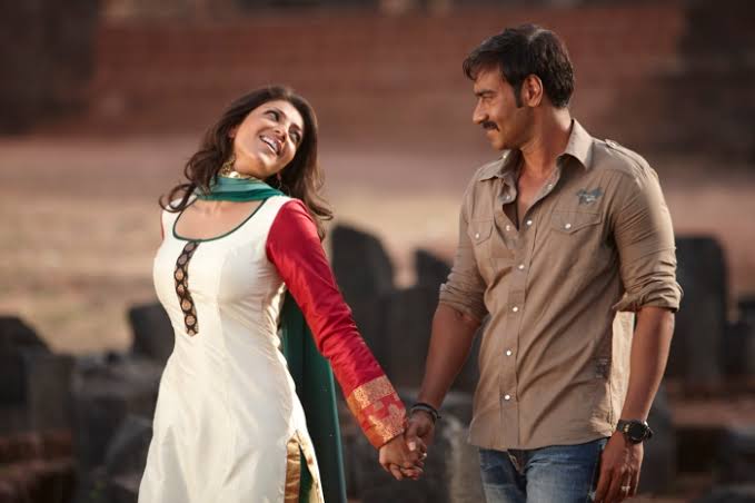 Ajay Devgan and Kajal Aggarwal