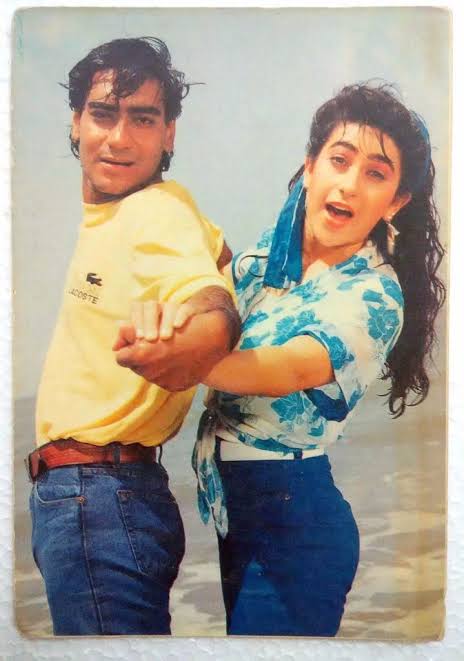 Ajay Devgan and Karisma Kapoor