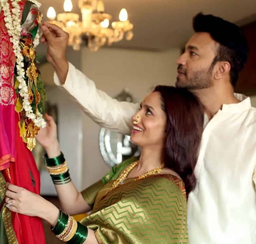 Ankita Lokhande and Vicky Jain