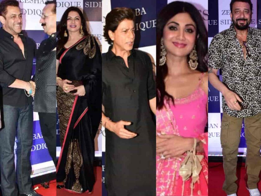 Bollywood celebs in Baba Siddiqui's Iftar party