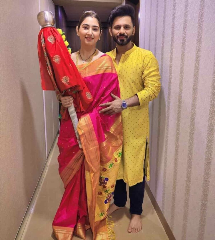 Disha Parmar and Rahul Vaidya