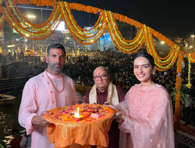 Akshay Kumar And Manushi Chhillar