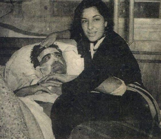Nargis Dutt and Sunil Dutt