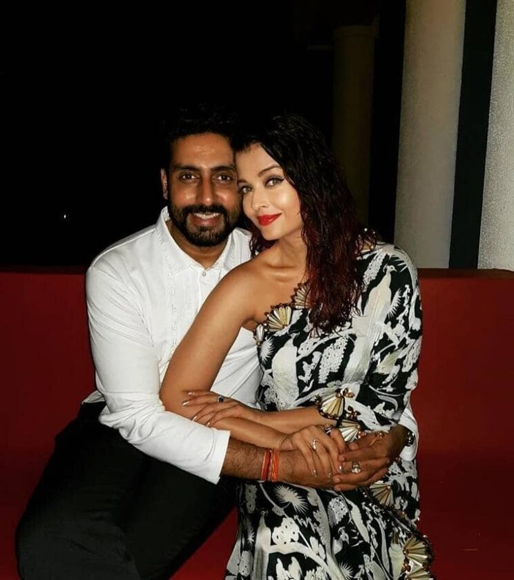 Abhishek and Aishwarya Rai