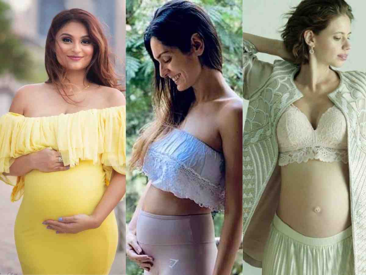 Actresses gave birth to their child through water birth