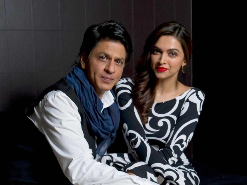 Deepika Padukon and Shah Rukh Khan