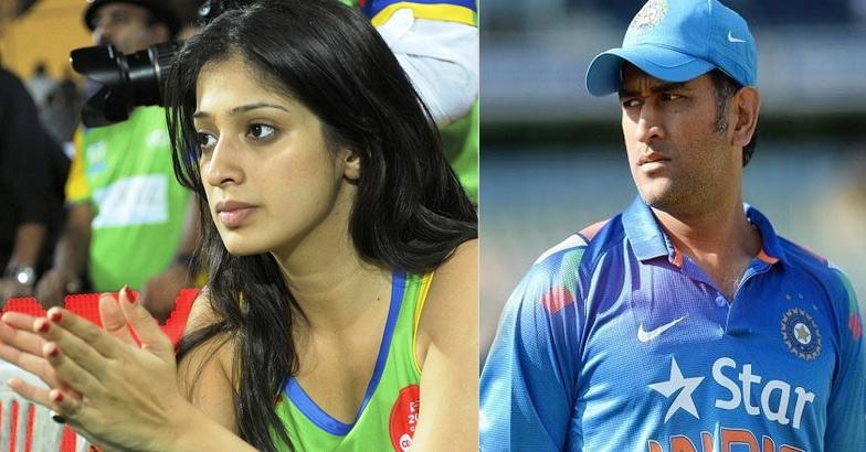 MS Dhoni and Raai Laxmi