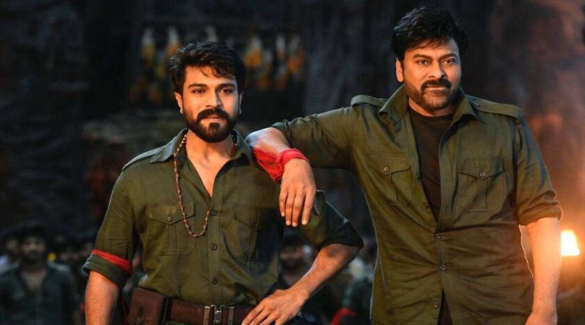 Ram Charan and Chiranjeevi