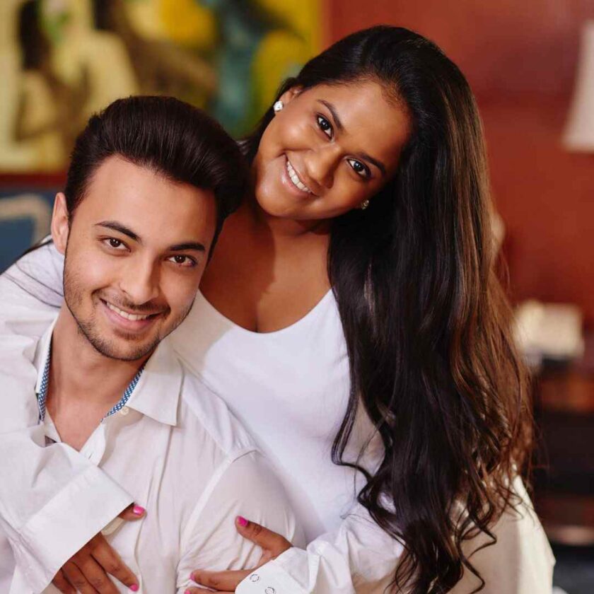Arpita Khan and Aayush Sharma