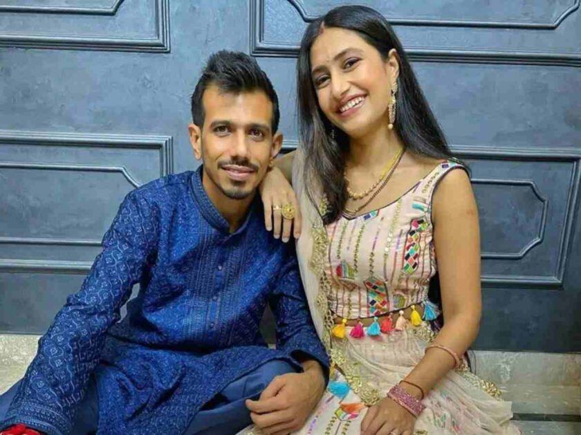 Yuzvendra Chahal and Dhanashree Verma