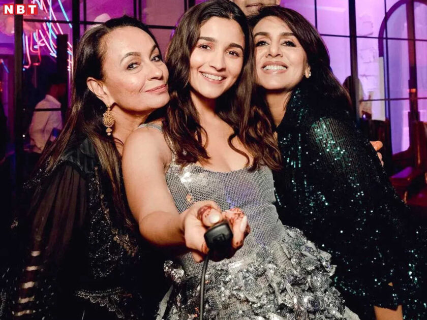 Aliya Bhatt and Neetu kapur