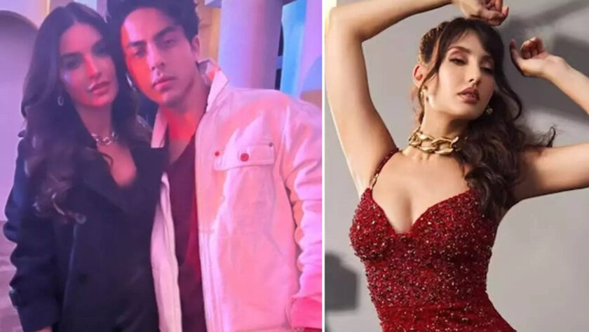 Aryan Khan and Nora fatehi