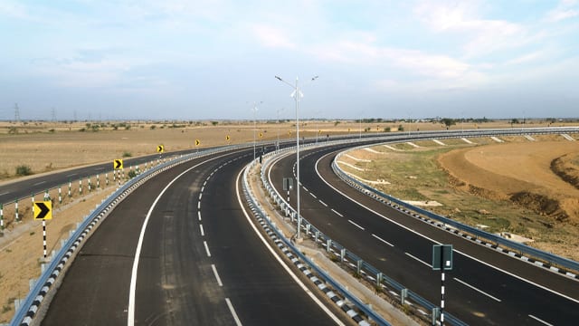 Delhi Mumbai express way route