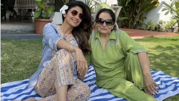 shilpa shetty or Raj kundra mother