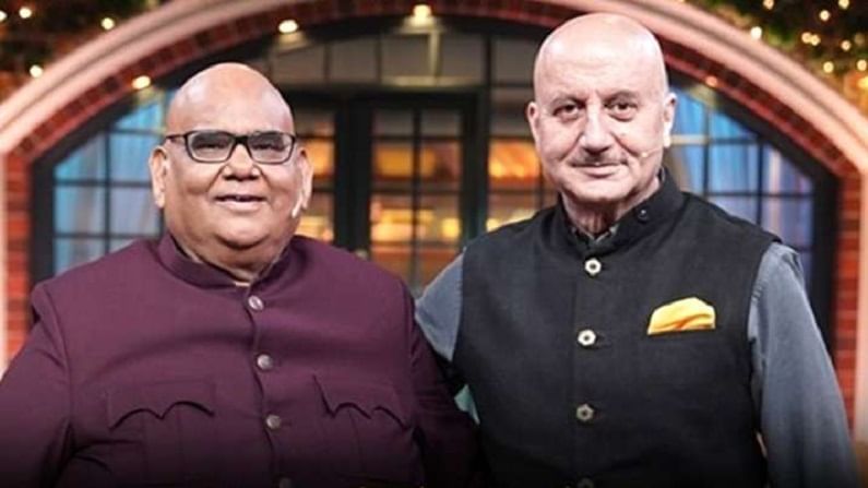 Satish Kaushik and Anupam Kher