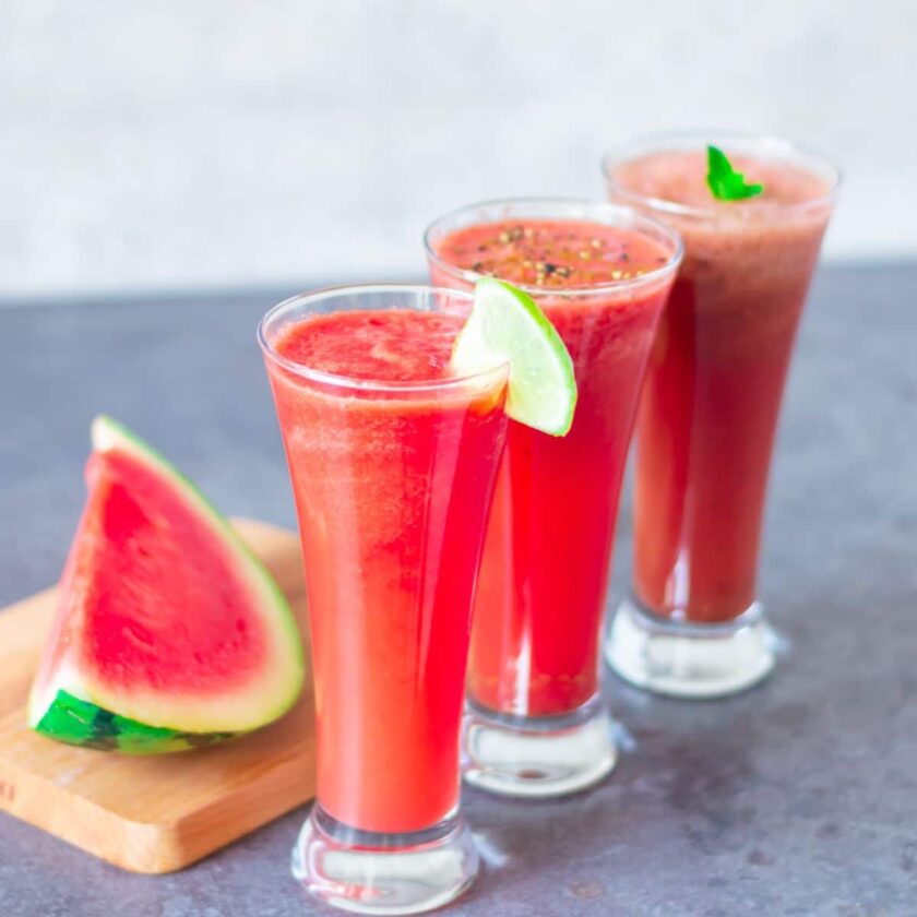 homemade watermelon juice
