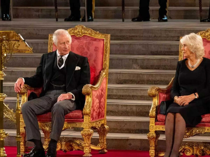 King charles and queen