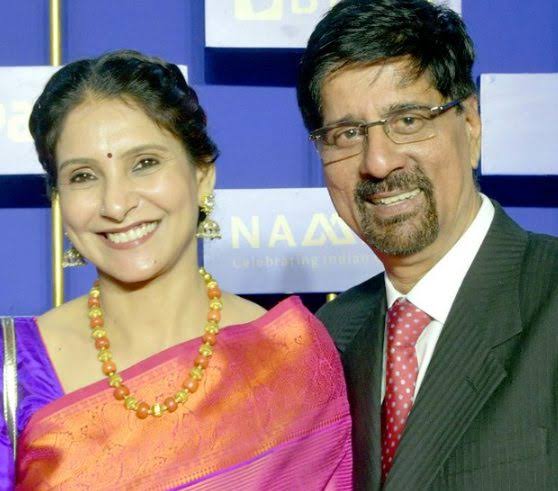 Krishnamachari Srikkanth and Vidya Srikanth